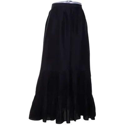 Kjol (Svart) från R. Polyester, Silke
