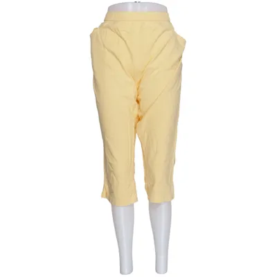 Pantacourt (Jaune) de Comfort Fashion Coton