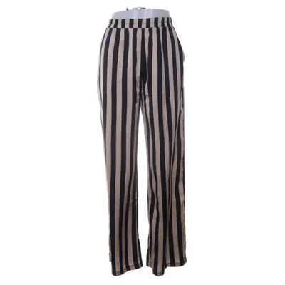 Palazzo broek (Zwart, Beige) van Ichi Polyester