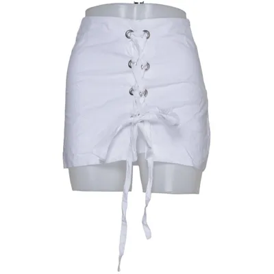 Skort (Vit) från Zara Trafaluc Collection Bomull