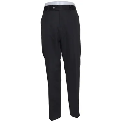 Kostuumbroek (Zwart) van Masterhand Acetaat, Polyester, Viscose, Wol