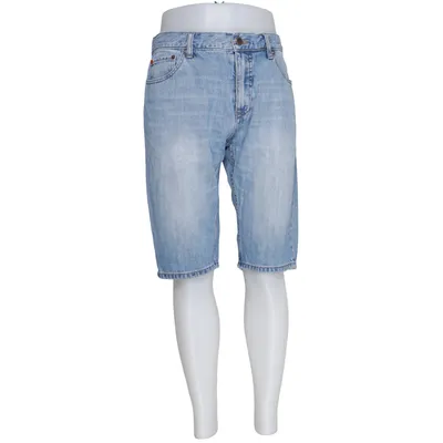 Denim shorts (Blue) from Denim by Hampton Republic 27 Cotton, Leather