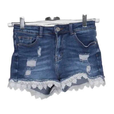 Denim shorts (Blue) from Hailys Cotton, Elastane, Polyester