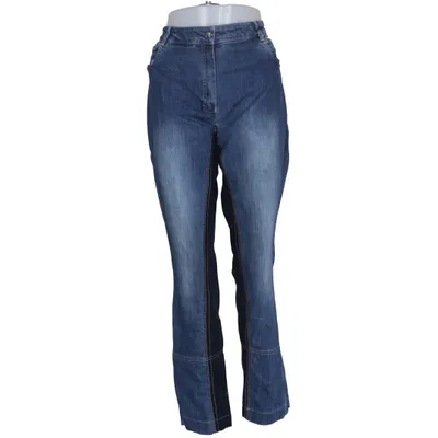 Pantalon d'équitation (Bleu, Noir) de Equilibre Coton, Élasthane