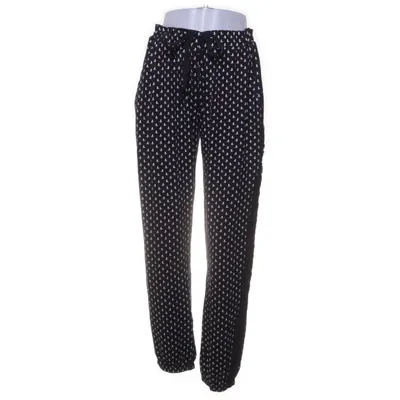 Byxor (Svart, Vit) från VRS Woman Bomull, Elastan, Polyester