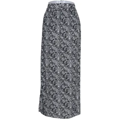 Jupe longue (Noir, Blanc) de Soul River Polyester