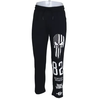 Mjukisbyxor (Svart, Vit) från Better Bodies Bomull, Elastan, Polyester