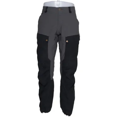 Friluftsbyxor (Svart, Grå) från Fjällräven Bomull, Elastan, Polyamid, Polyester