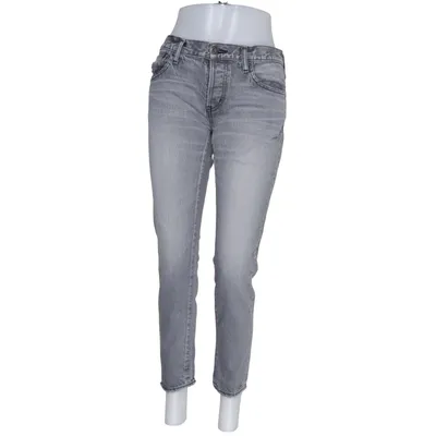 Jeans (Grå) från Moussy Bomull, Skinn