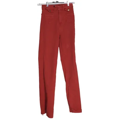 Jeans (Red) from Scalpers Cotton, Elastane