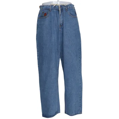 Spijkerbroek (Blauw) van Buttergoods Katoen