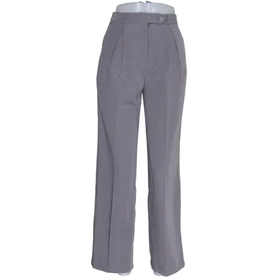 Palazzobyxor (Grå) från Dazy Elastan, Polyester