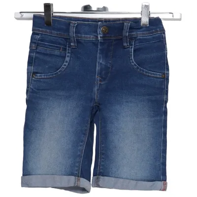 Jeansshorts (Blå) från Name It Elastan, Ekologisk bomull, Polyester