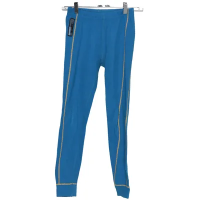 Pantalon thermique (Bleu) de Ullmax Laine de mouton, Polyamide, Polyester