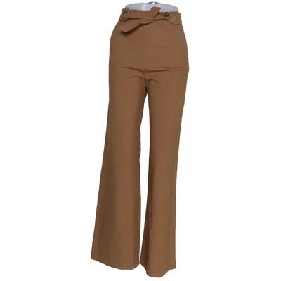 Palazzobyxor (Brun) från Mango Elastan, Polyester, Viskos