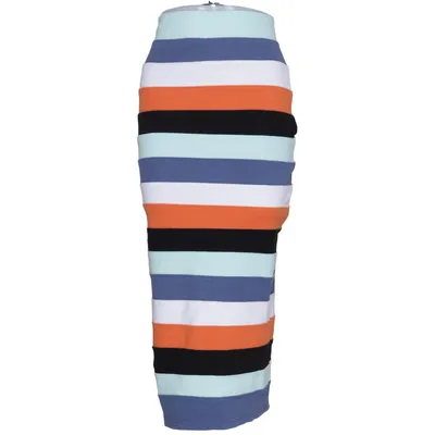 Skirt (Blue, White, Orange, Black, Multicolored) from Missguided Cotton, Elastane, Polyester