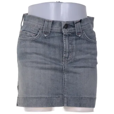 Jeanskjol (U329210SUE-210S) från 7 for All Mankind Bomull, Polyuretan