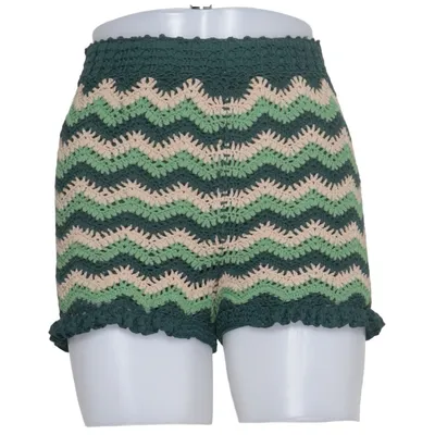 Shorts (Grøn, Beige) fra Sandro