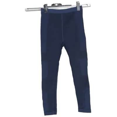 Pantalon thermique (Bleu) de Trollkids Élasthane, Polyamide