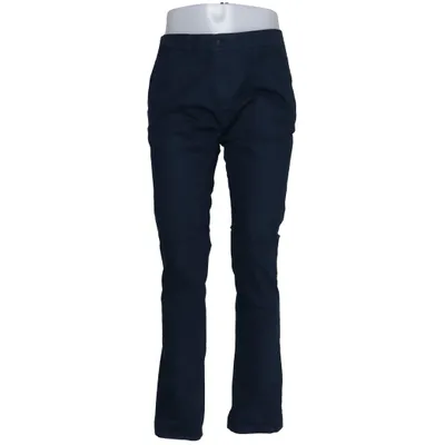 Chinos (Blue) from Zara Man Cotton, Elastane