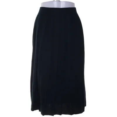 Kjol (Grön) från Uniqlo Polyester, Ull