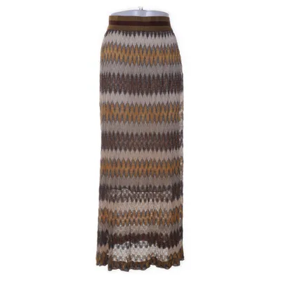 Långkjol (Brun, Gul, Beige) från Ottod'Ame Polyamid, Polyester, Viskos