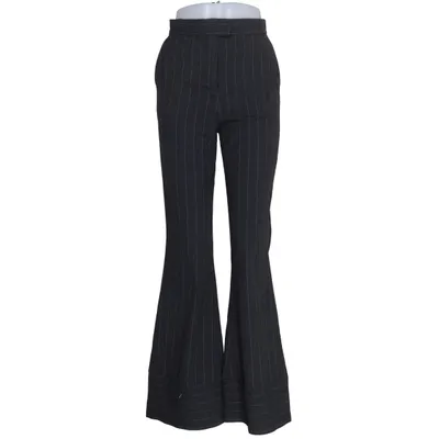 Kostuumbroek (Grijs) van Hoss x NA-KD Elastaan, Polyester, Viscose