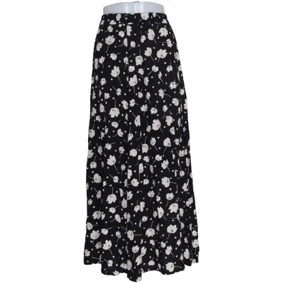 Maxi rok (Zwart, Wit) van Selection by Ulla Popken Viscose