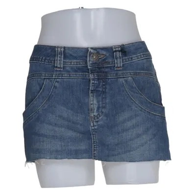 Jeansrock (Blau) von Green House Baumwolle, Elasthan
