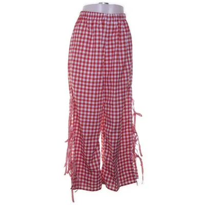 Pyjamasbyxor (Röd, Vit) från Romwe Bomull, Polyester, Viskos