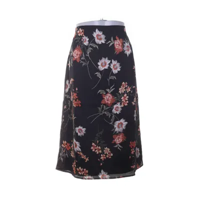 Skirt (Black, Multicolored) from Usha