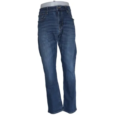 Spijkerbroek (Blauw) van American Eagle Outfitters Katoen, Elastaan, Polyester