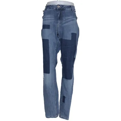 Jeans (Blue) from Zizzi Cotton, Elastane