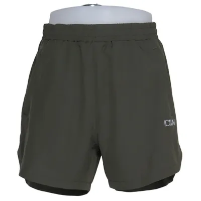 Träningsshorts (Grön) från ICIW Elastan, Polyester