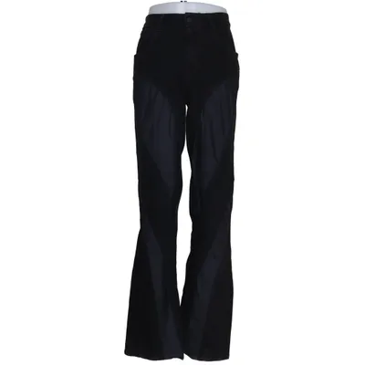 Jeans (Svart) från Mugler x H&M Bomull, Elastan, Polyamid