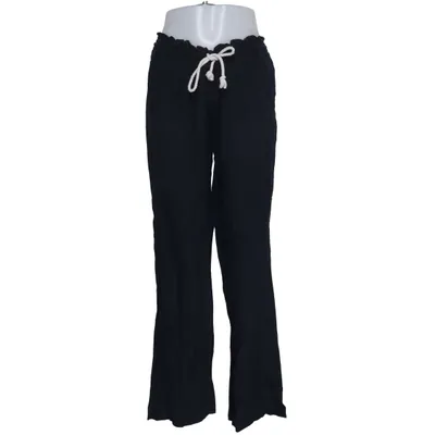 Pants (Black) from Roxy Linen, Viscose