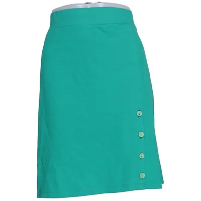 Skirt (Green) from Wow To Go Cotton, Elastane, Modal