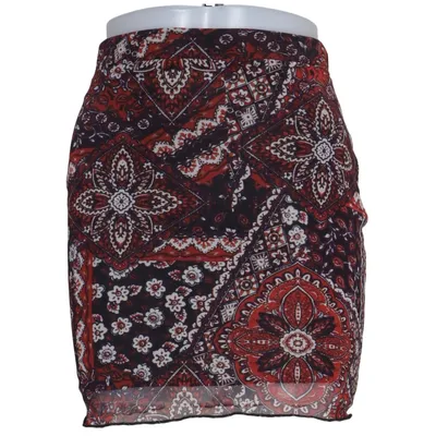 Kjol (Röd, Svart, Vit, Flerfärgad) från Daisy Street Elastan, Polyester