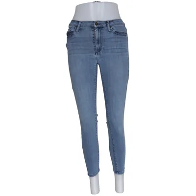 Jeans (Blå) från Black Orchid Bomull, Elastan