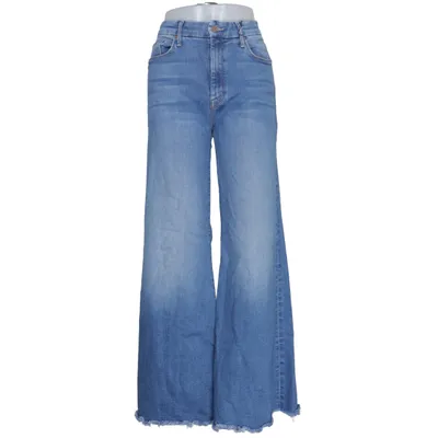 Jeans (Blå) från Mother Bomull, Elastan, Modal, Polyester
