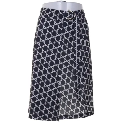 Kjol (Svart, Vit) från Ariston Elastan, Polyester