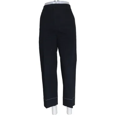 Stoffhose (Schwarz) von Cedric Charlier Baumwolle