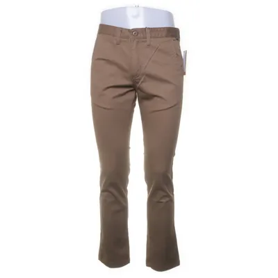 Chinos (Brown) from Vans Cotton, Elastane, Polyester