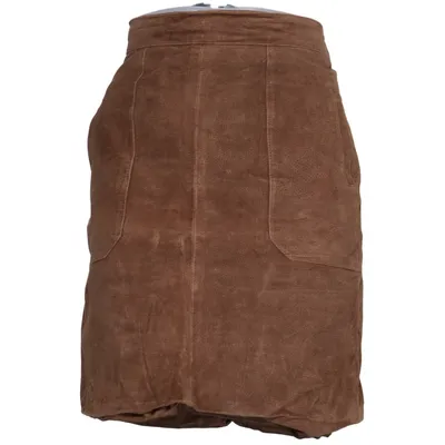 Leather skirt (Brown) from Woman by Tchibo