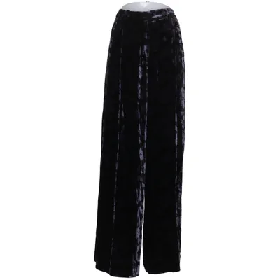 Palazzo broek (Lila, Zwart) van Sonia Rykiel Zijde, Viscose