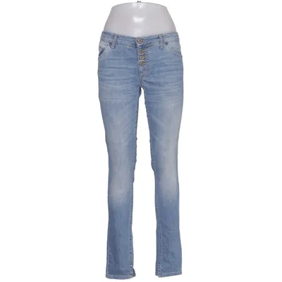 Jeans (Blå) från Please Now Bomull, Elastan
