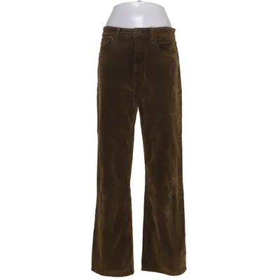 Pantalon en velours (Marron) de Massimo Dutti Coton, Élasthane