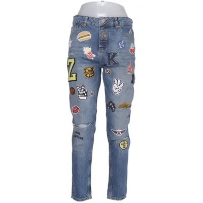 Jeans (Blue, Multicolored) from Zoe Karssen Cotton