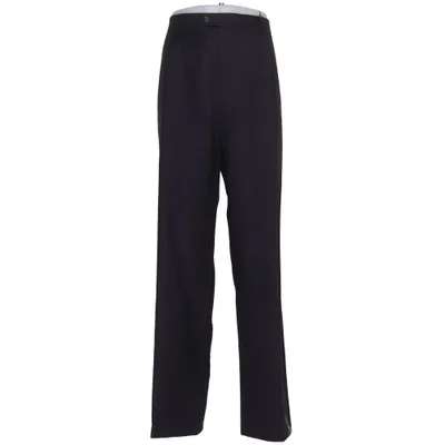Kostuumbroek (Zwart) Viscose, Wol