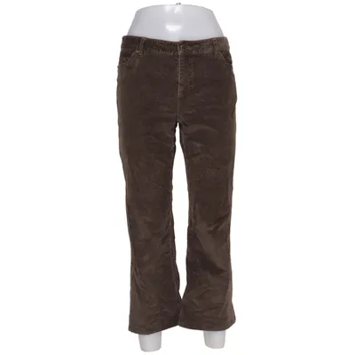 Pantalon en velours (Marron) de J. Jill Coton, Élasthane